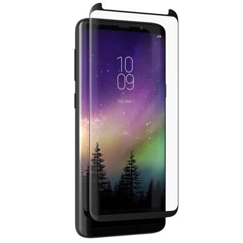 ZAGG, ZAGG Verre trempé Curve Elite Écran Samsung Galaxy S9 Plus - Compatible avec les étuis