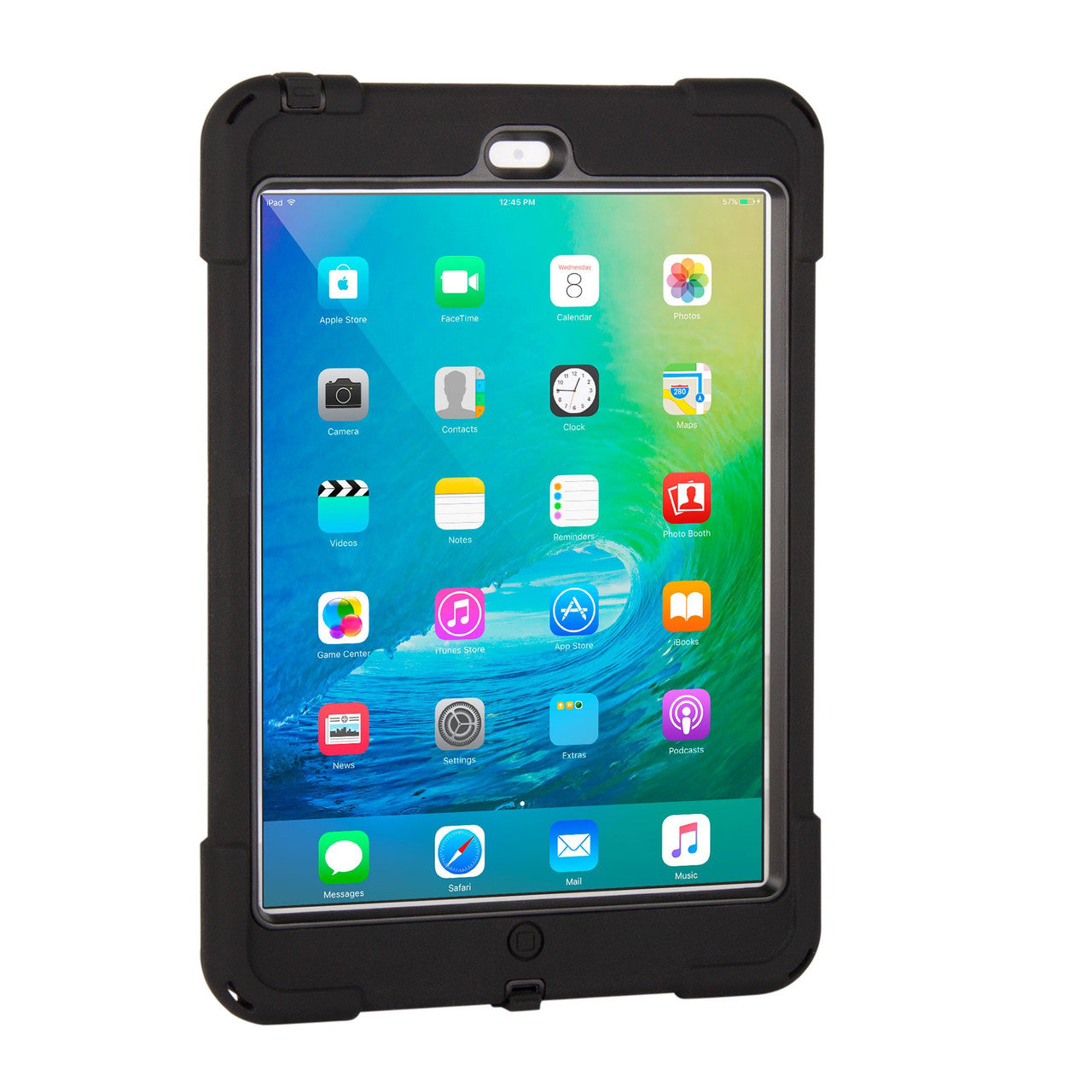 Joyfactory, aXtion Bold M Rugged Case & Screen Guard pour iPad Mini 3rd 2nd 1st Gen - Noir