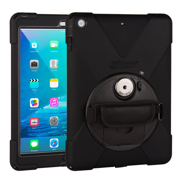 Joyfactory, aXtion Bold MP Tough Case iPad Air 1 avec dragonne et béquille - Noir